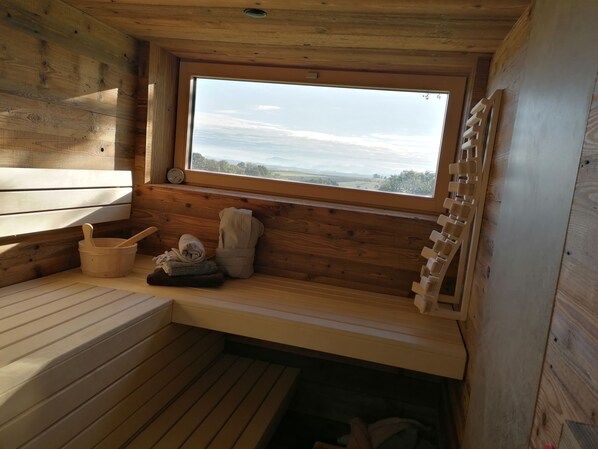 Sauna - Chalet-Appartement Baumgarten (Wartberg an der Krems)