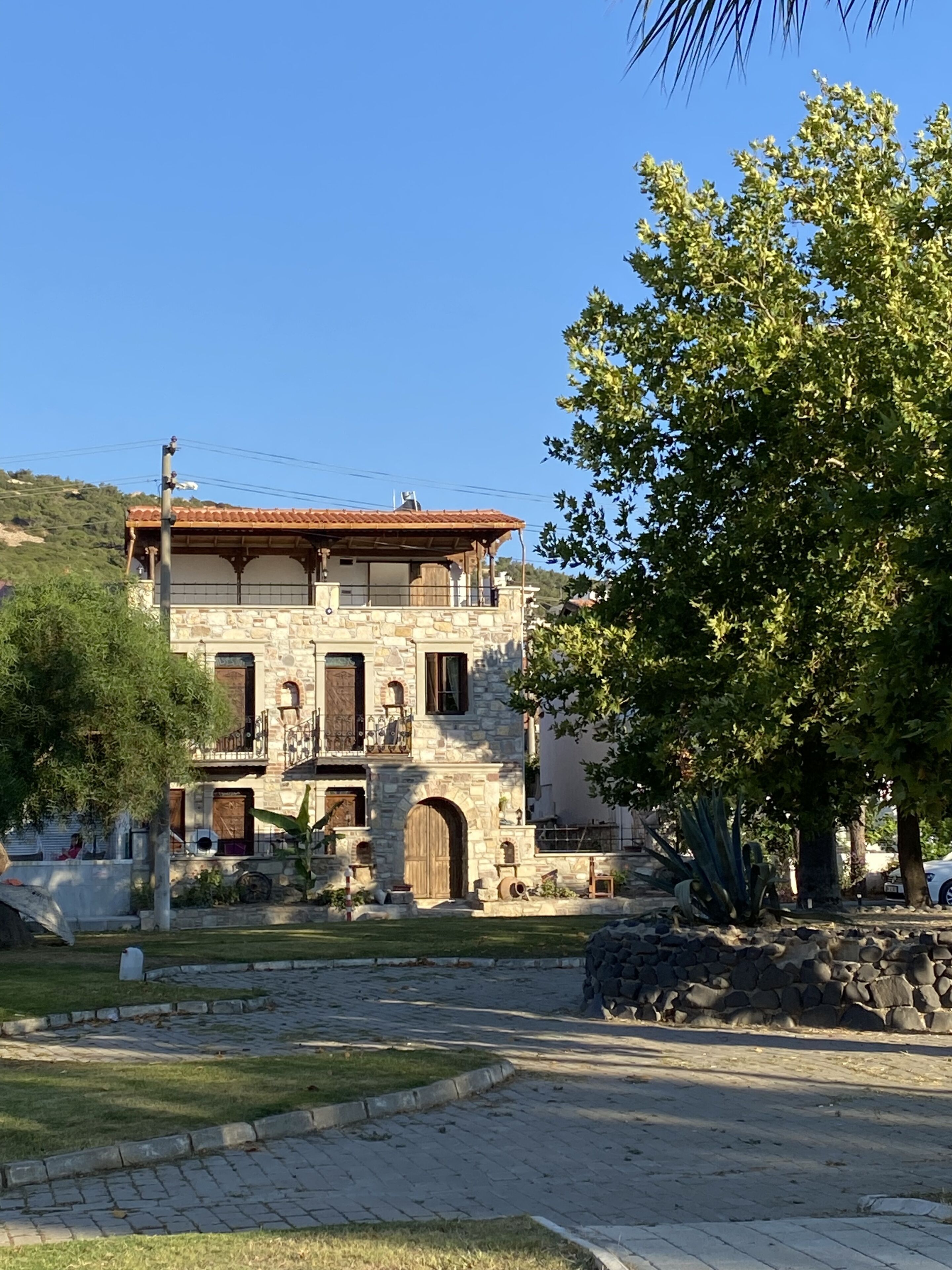 Fachada de la propiedad