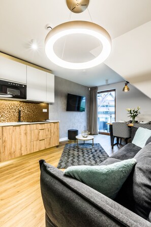 Superior appartement | Woonruimte | Smart-tv en vloerwarming