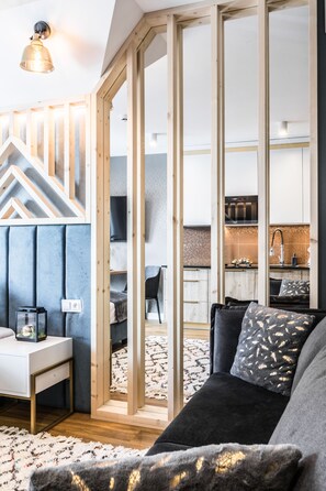 Smart TV, piso con calefacción