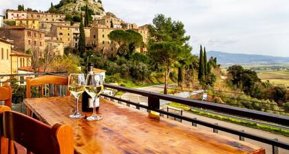 Maison de vacances 'Amazing Tuscany Window' avec vue sur la mer, Wi-Fi et climatisation