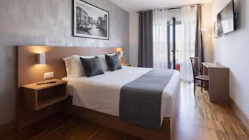 Doppia Superior Terrace | Allergikerbettwaren, Daunenbettdecken, Pillowtop-Betten, Schreibtisch