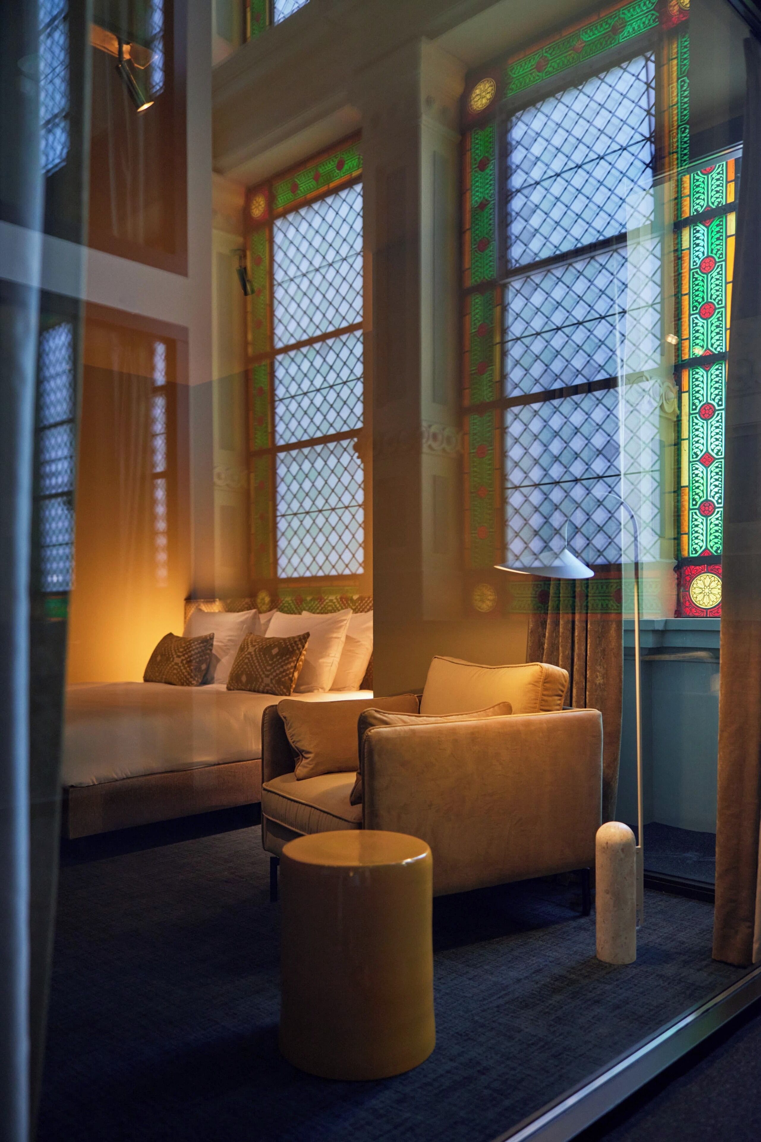 Hypo-allergenic bedding, minibar, in-room safe, individually decorated