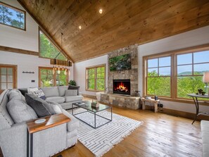 TV, fireplace, table tennis