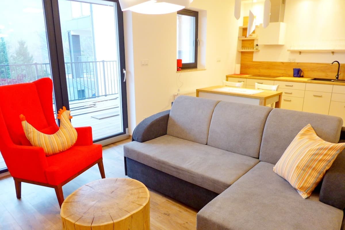 Standard Apartment, 1 Double Bed with Sofa bed | 1 bedroom, individually furnished, laptop workspace, iron/ironing board