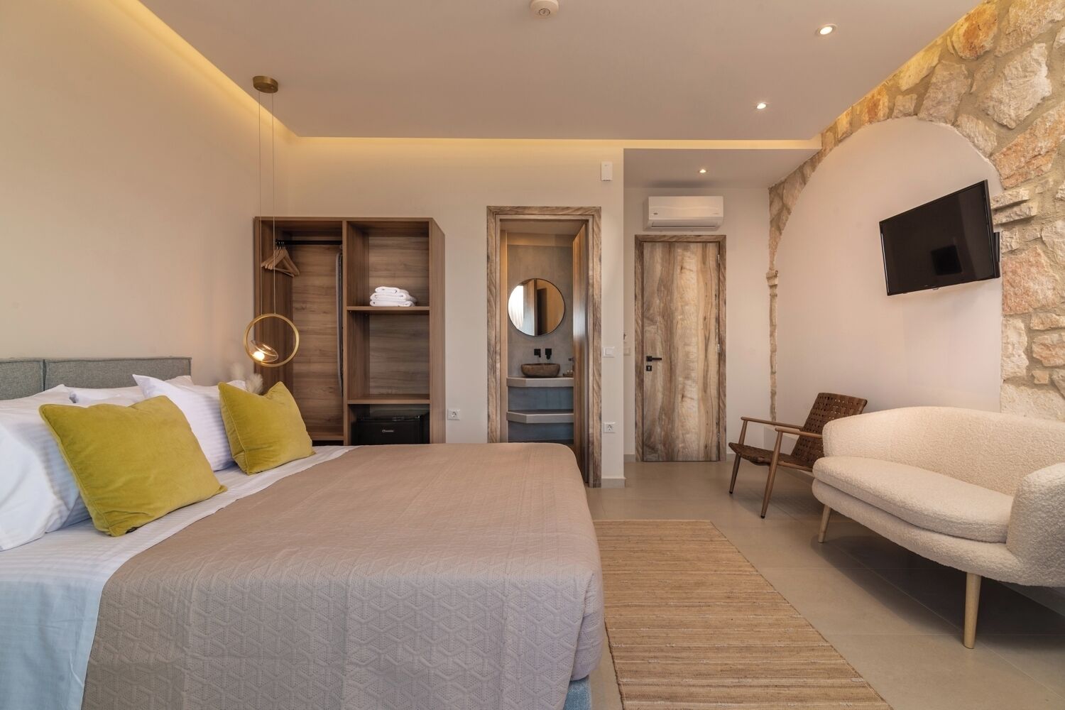 Premium bedding, down duvets, in-room safe, individually decorated