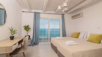 Basic Apartment | Premium bedding, down comforters, in-room safe, individually decorated