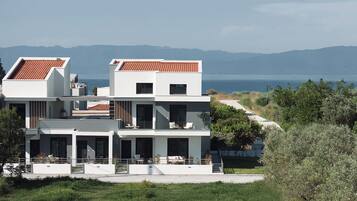 Appartement, 1 slaapkamer | Lakens van Egyptisch katoen, luxe beddengoed, Select Comfort-bedden