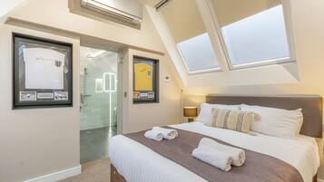 Luxury-Studiosuite, 1 Doppelbett, Stadtblick | 1 Schlafzimmer, individuell dekoriert, individuell eingerichtet