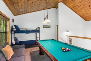 Cabin, 2 Bedrooms | Games room - Whitetail Cabin 2 Bedroom Cabin by RedAwning (Gatlinburg)