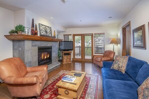 Condo, 2 Bedrooms | Living area | Smart TV - Market Square 306 2 Bedroom Condo by RedAwning (Avon)