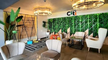 Lobby sitting area