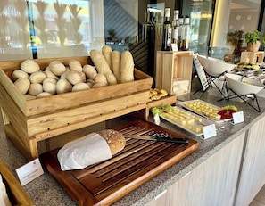 Morgenmadsbuffet hver dag mod et gebyr