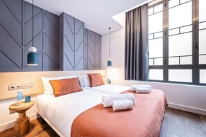 2 slaapkamers, een strijkplank/strijkijzer, gratis wifi, beddengoed