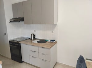 Appartement (Three Bedroom Apartment with Loggia) | Cuisine privée | Réfrigérateur