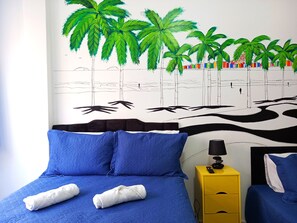 1 bedroom, in-room safe, free WiFi, bed sheets - TC810 Smart Tv Wi-Fi na Praia Copacabana (Rio de Janeiro)