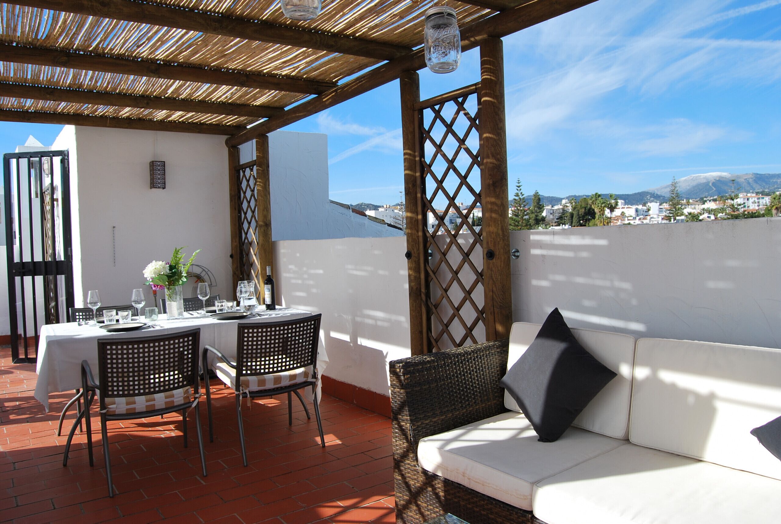 Udendørs spisemuligheder