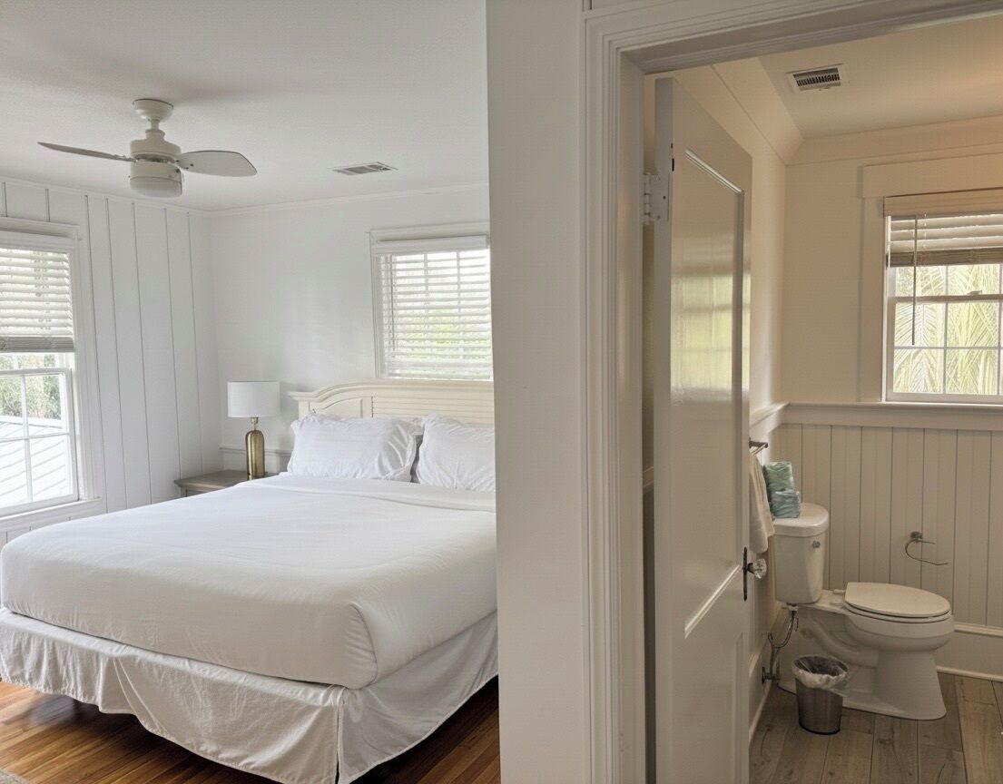 4 多间卧室、熨斗/熨衣板、WiFi、床单