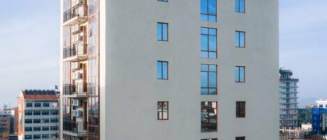 Fassade der Unterkunft