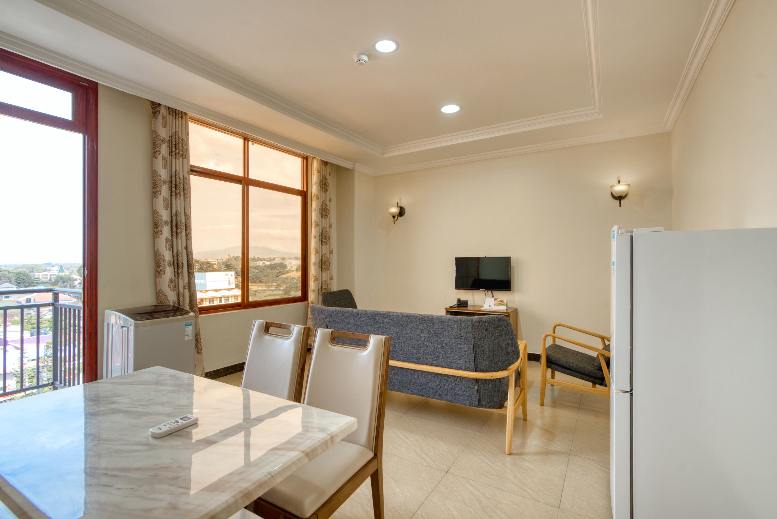 Apartment, 2 Bedrooms, Mountain View | In-room safe, soundproofing, iron/ironing board, free WiFi