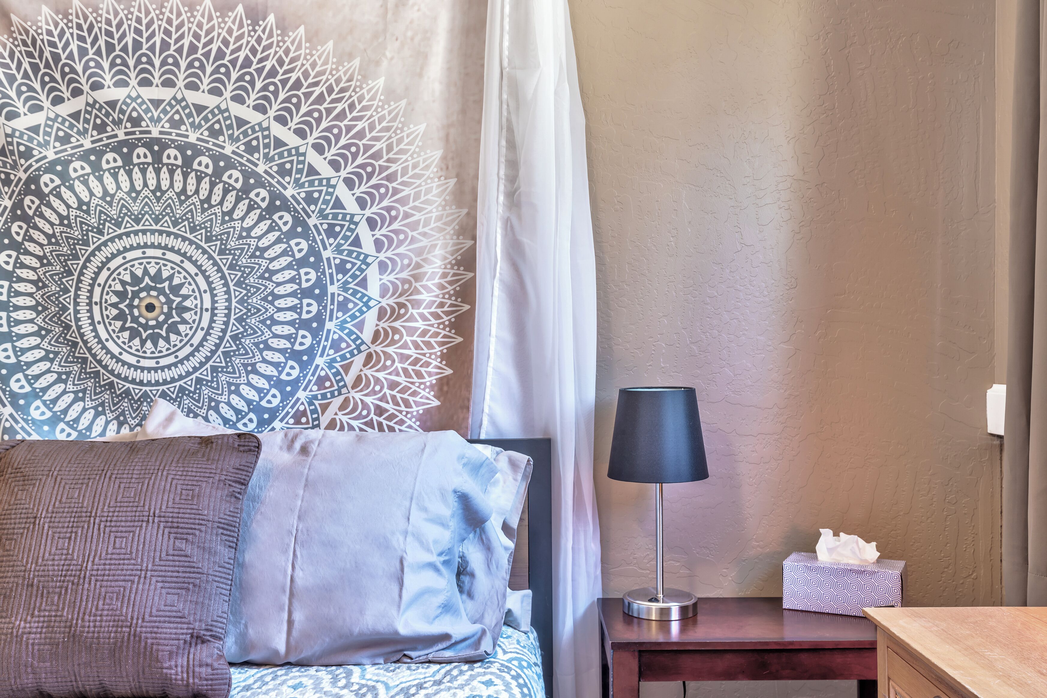 1 soverom, strykejern/-brett, wi-fi (inkludert) og sengetøy