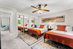 6 間睡房、書桌、熨斗/熨衫板、免費 Wi-Fi