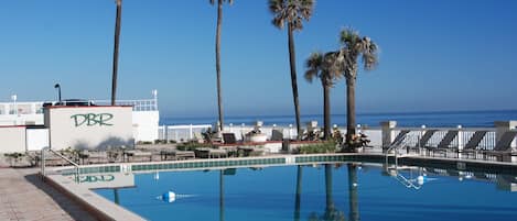 Indoor pool, a heated pool