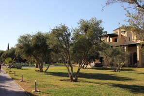 Overnattingsstedets uteområder