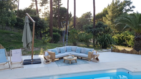 Una piscina climatizada