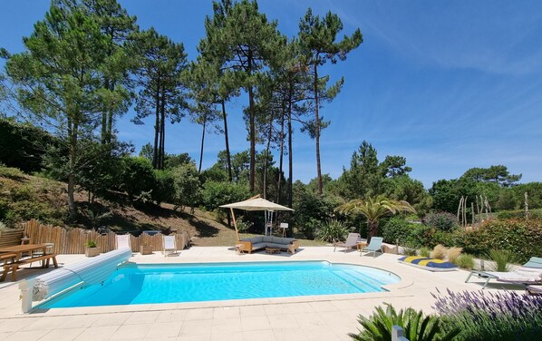 Opvarmet pool