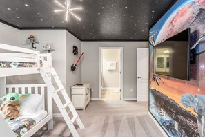5 bedrooms, iron/ironing board, travel crib, free WiFi