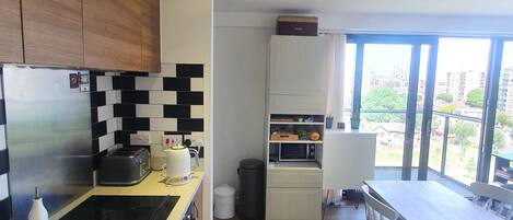 Frigorífic, microones, forn i placa de cuina