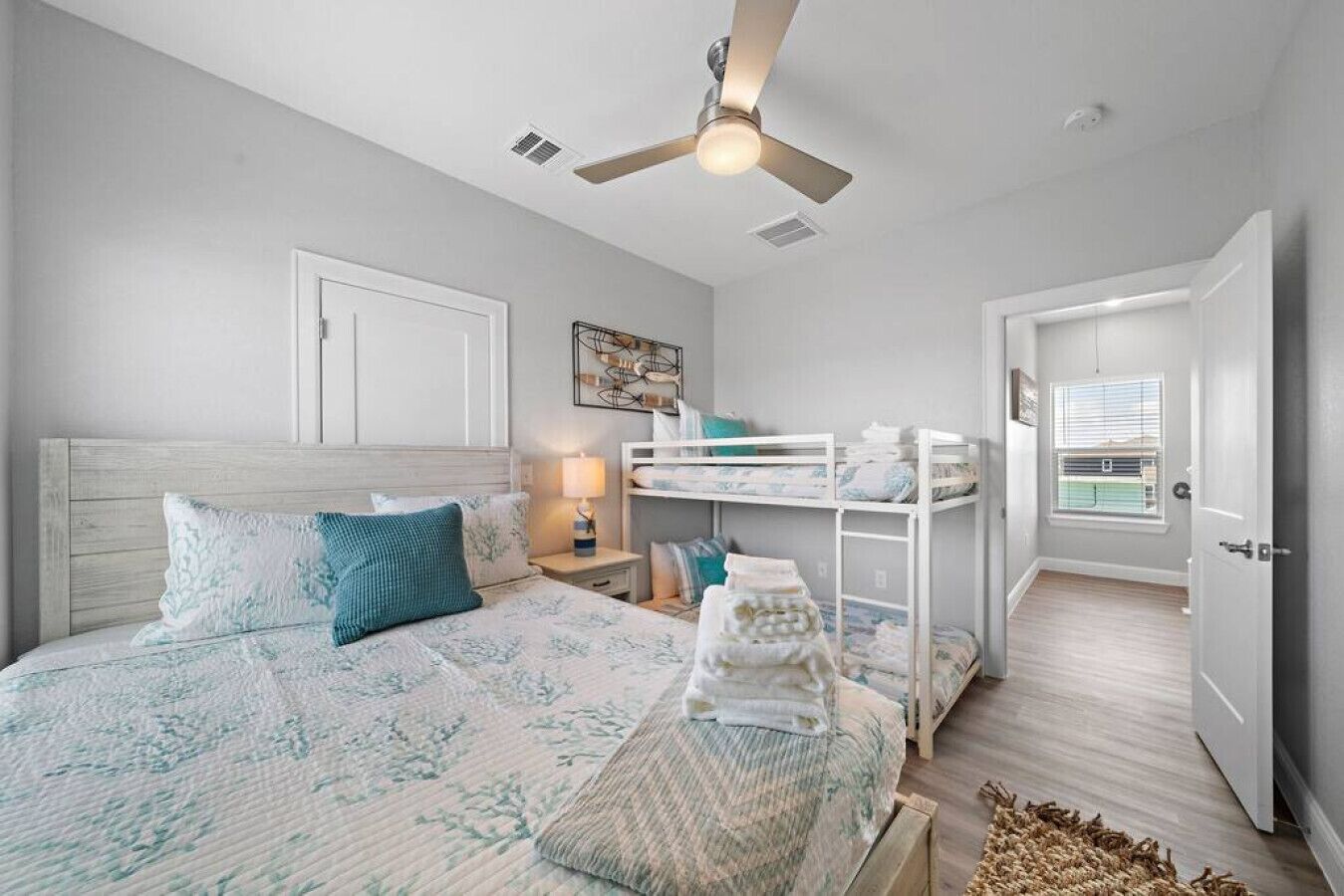Imagine drifting off to sleep in this bedroom