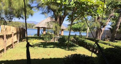 Cottage rustic house water front near mangrove area