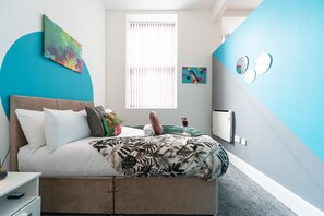 1 chambre, fer et planche à repasser, Wi-Fi gratuit, draps fournis
