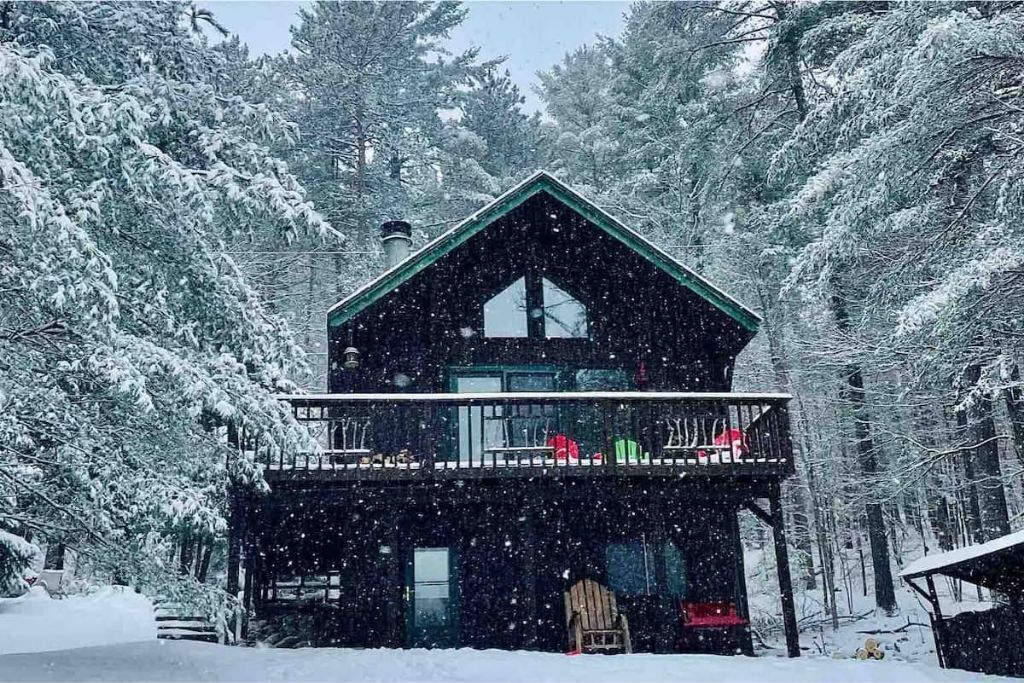 Adirondack Christmas Cabin