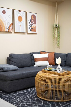 TV connectée, cheminée, vidéothèque