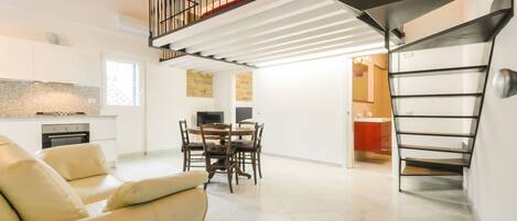 Apartment, Private Bathroom, City View (Loft in the Old Town) | Interior