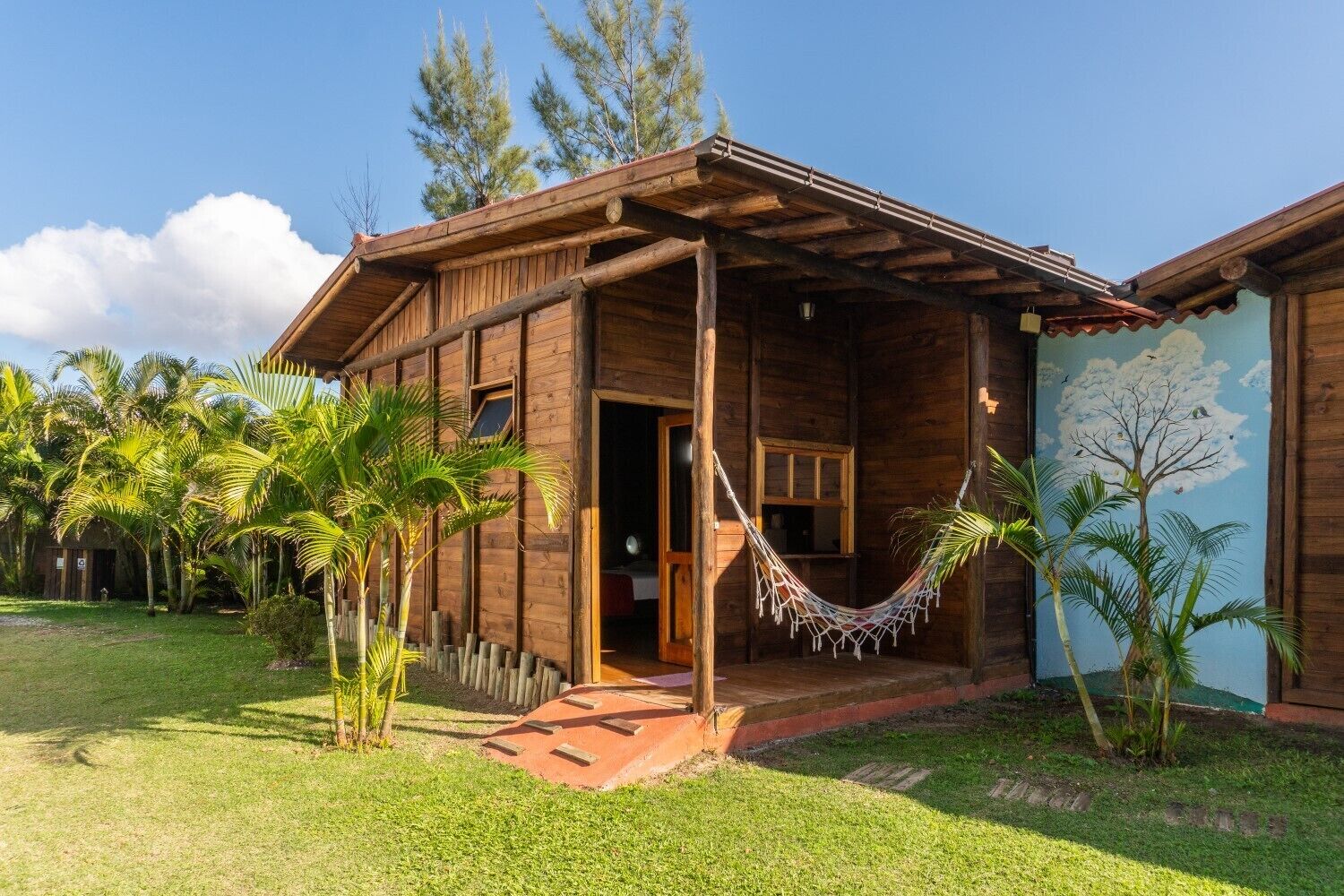 Bangalô lua de mel | Vista para o jardim