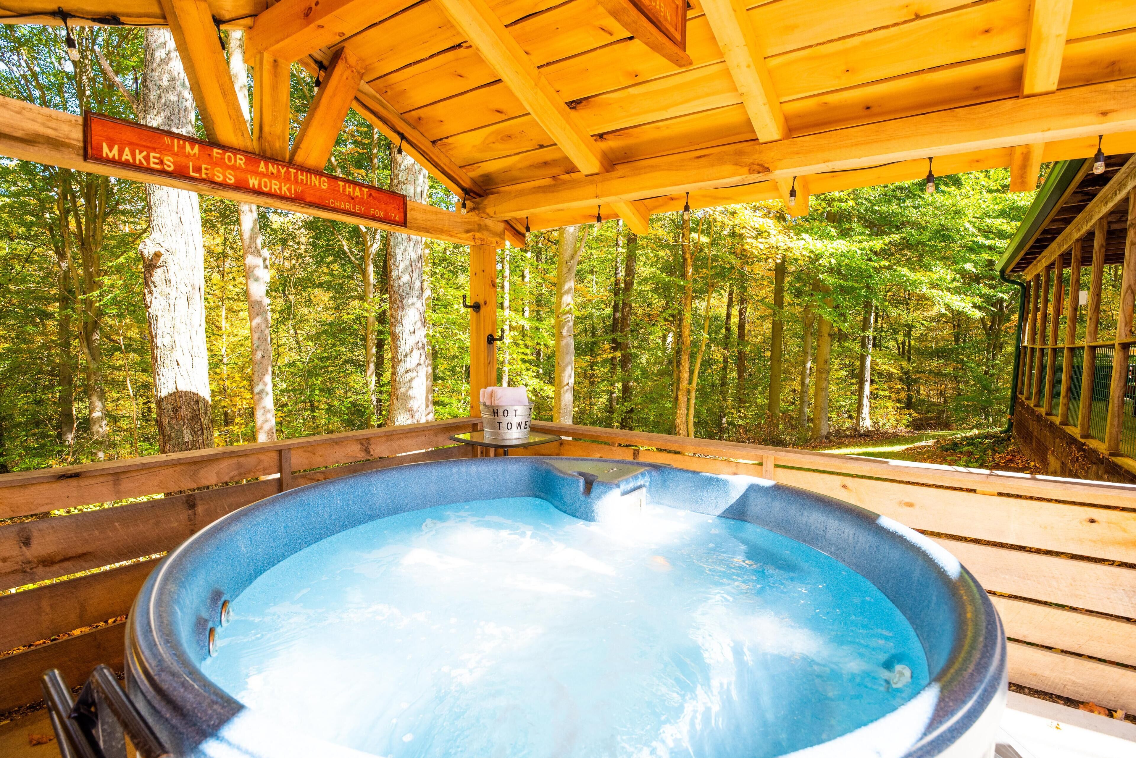 Bain à remous extérieur