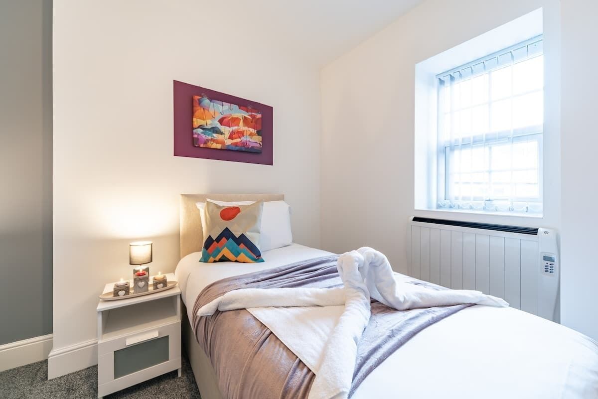 1 chambre, fer et planche à repasser, Wi-Fi, literie fournie