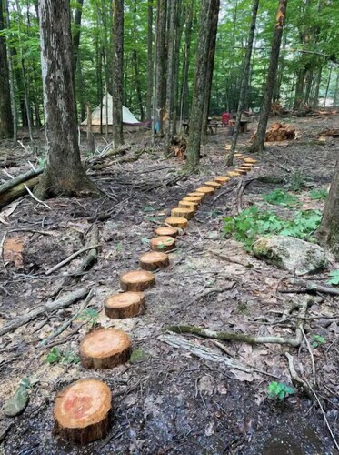 Glamping tent & Campsite by Minnewaska State Park