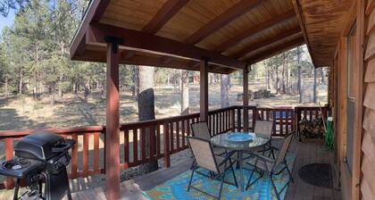 Enjoy the stars and the deer under the ponderosa pines