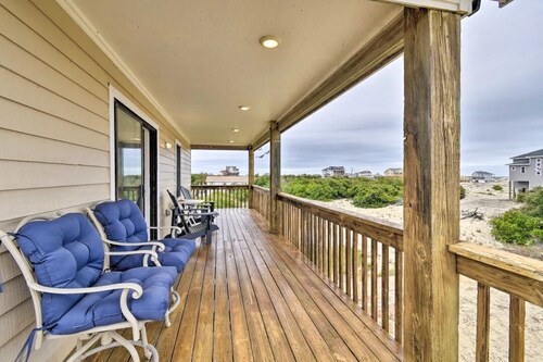 "Parked In The Sand"Corolla 4x4 beach house Ocean views/Wild Horses/Pet friendly