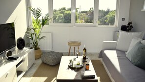Living area - Augoustinos Silver - Sea Side, 1st Floor & Attic (Artemis)