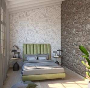 2 habitaciones, tabla de planchar con plancha y wifi gratis 