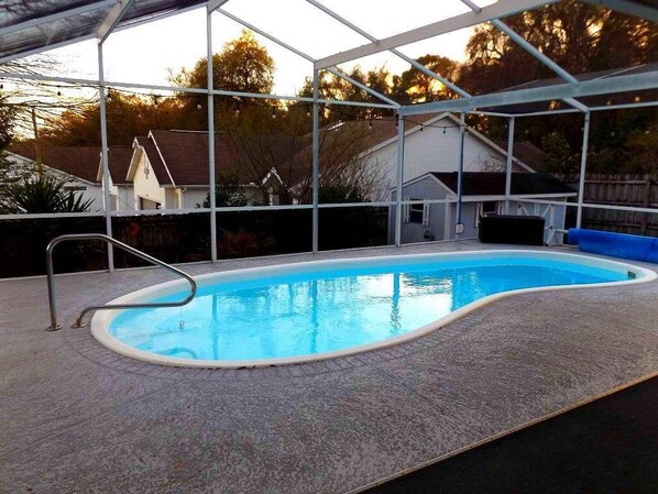 Piscine chauffée