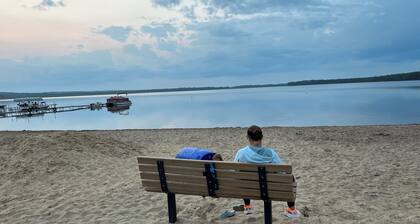 Only a short walk to the lake! Or a Short ride to the trails!