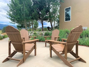Terrace/patio - Mountain -Ranch Views! Near River Access! Fly Fishing. (Salida)