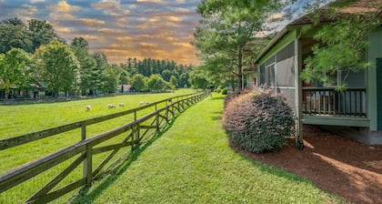 Buttercup Cottage | Quaint 2 BR Cabin Near Hendersonville!